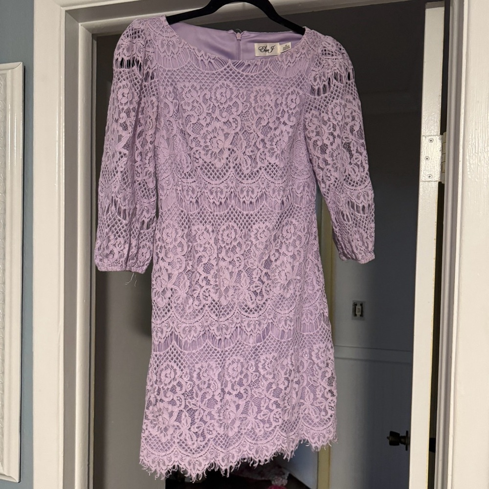 Eliza j light purple dress